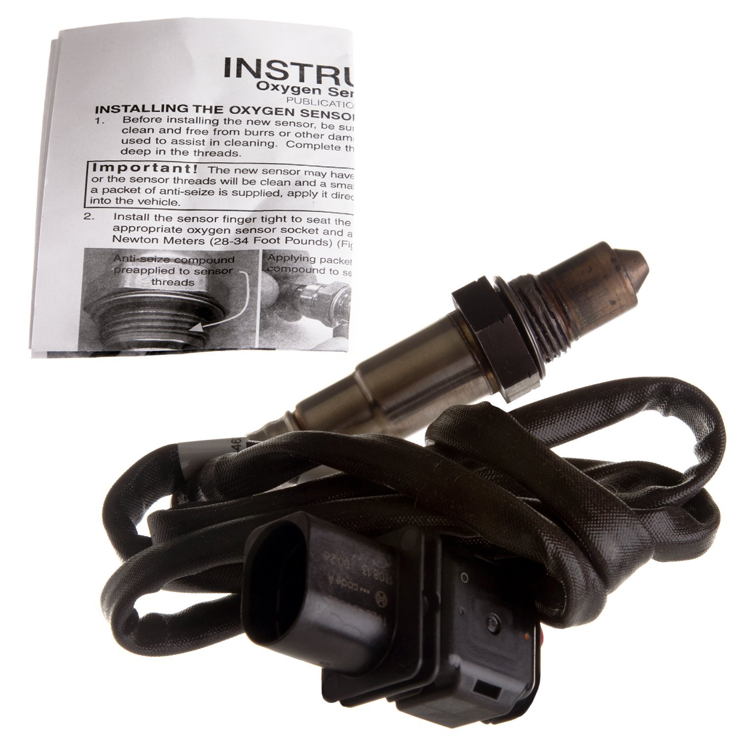 Delphi ES11081 Oxygen Sensor - Universal Fit for Cars & Trucks - High Performance O2 Sensor - Improves Fuel Efficiency & Emissions - Ideal for Automotive Repair & Maintenance