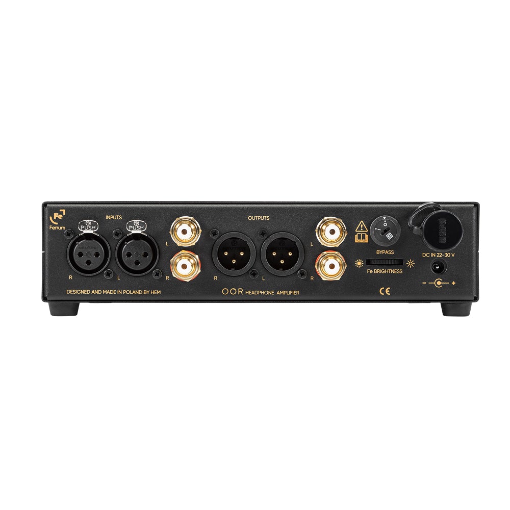 Ferrum OOR High-End Analogue Headphone Amplifier - Open Box Condition | Audiophile Grade Sound for Home Studio & Music Listening