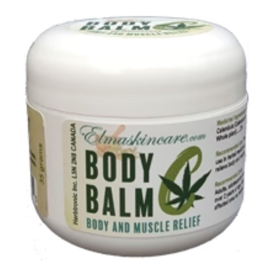 Elma Calming Body Balm for Migraines & Headache Relief - 20ml Soothing Aromatherapy Balm for Stress Relief & Relaxation - Perfect for Travel, Work & Home Use