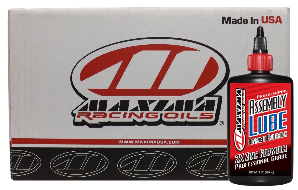Maxima Racing Oils CS69-01904-12PK Professional Assembly Lube - 48 oz (12 Pack) | High-Performance Engine Lubricant for Motorcycles, ATVs & Racing Vehicles | Ideal for Engine Builds, Rebuilds & Maintenance