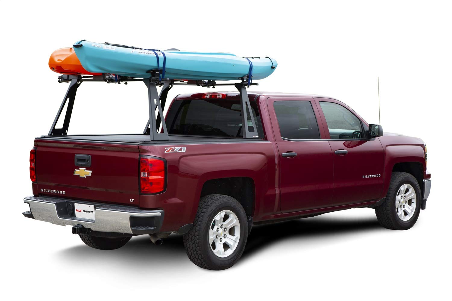 Pace Edwards ELF0301 Elevated Series Truck Bed Rack - Heavy Duty Aluminum Cargo Rack for Pickup Trucks | Perfect for Camping, Hauling & Outdoor Adventures