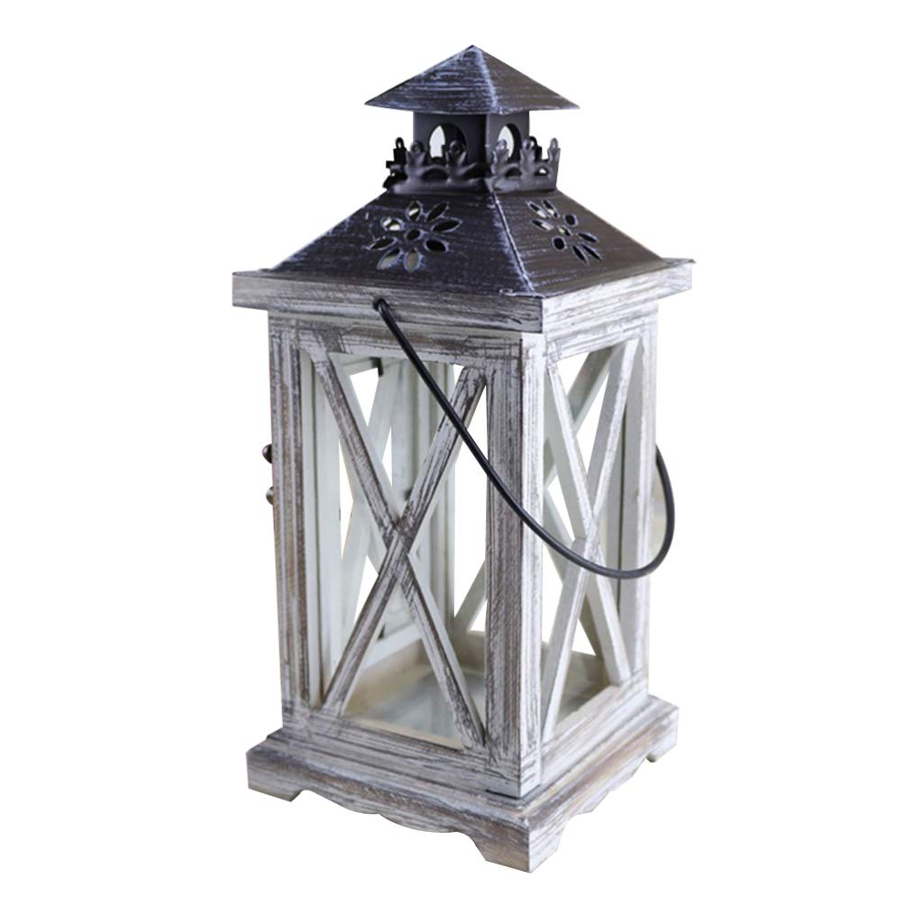 TOPBATHY Hanging Candle Lantern - Vintage Metal Candle Holder for Home Decor, Goblincore & European Style Room Aesthetic - Perfect for Bedroom, Living Room, Patio & Wedding Decor