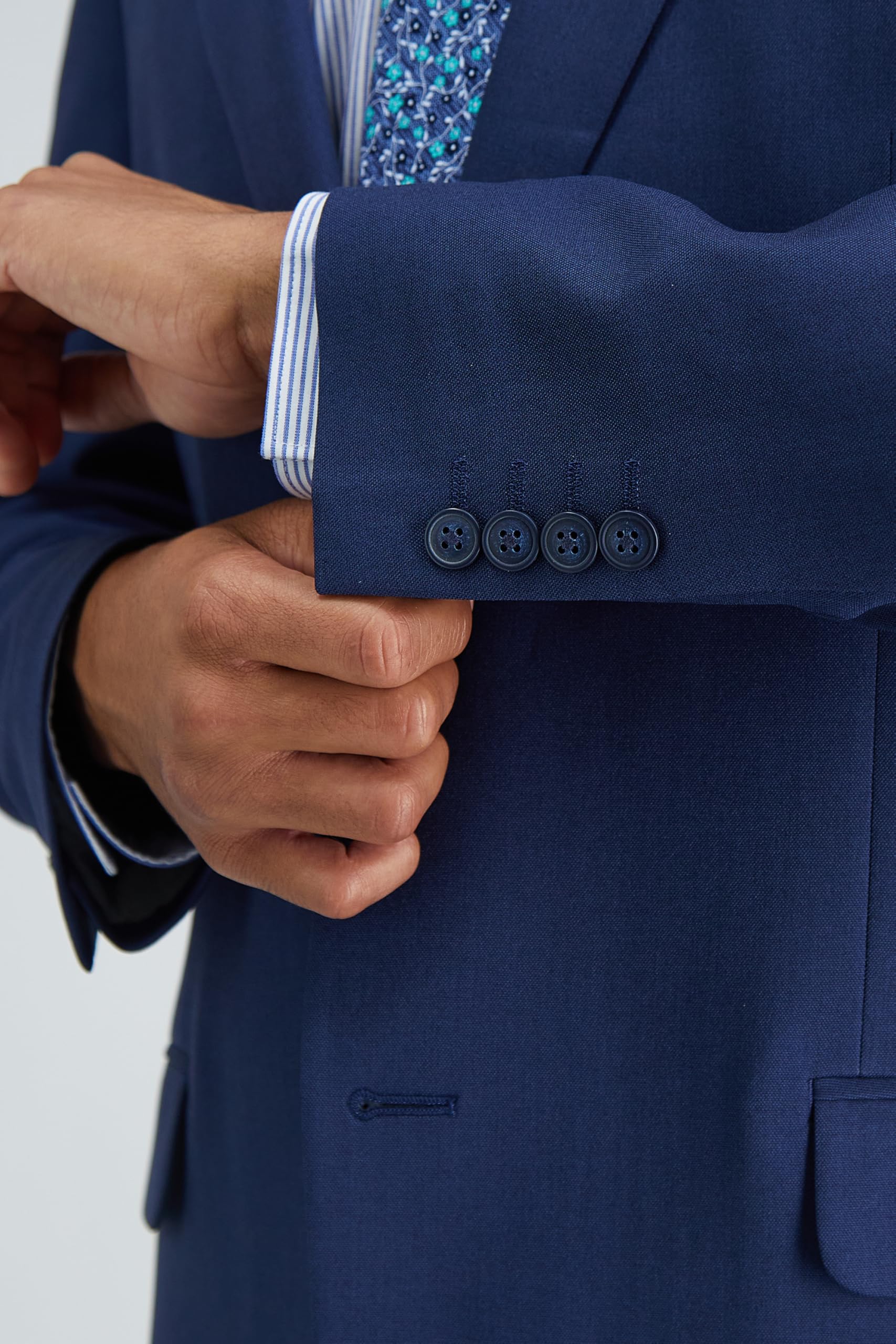 Haggar Men's Smart Wash with Repreve Tailored Fit Suit Separates - Pants & Jackets for Business & Formal Occasions | Wrinkle-Resistant & Eco-Friendly Work Attire