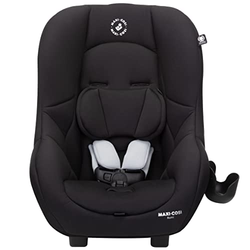 Maxi-Cosi Romi Convertible Car Seat for Toddlers & Infants - Essential Black | Safe & Comfortable 360° Rotating Design | Perfect for Travel & Daily Commute