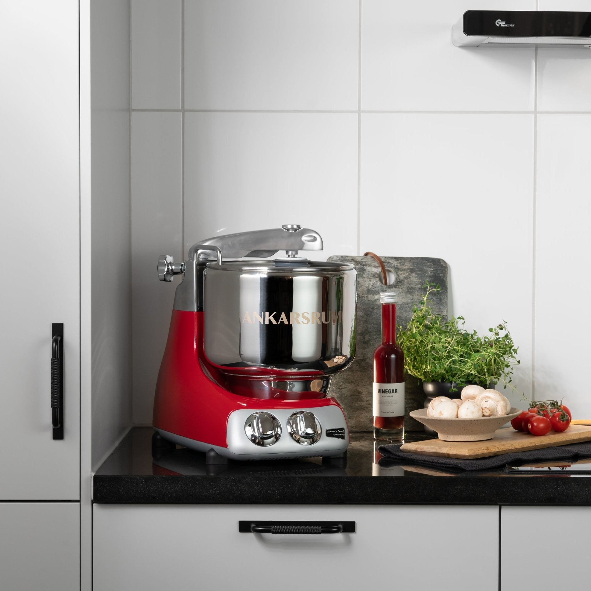 Ankarsrum AKM6230 Stand Mixer - Original Red, 7-Quart Powerful Kitchen Mixer for Baking, Dough, Whipping - Perfect for Home Bakers & Professional Chefs