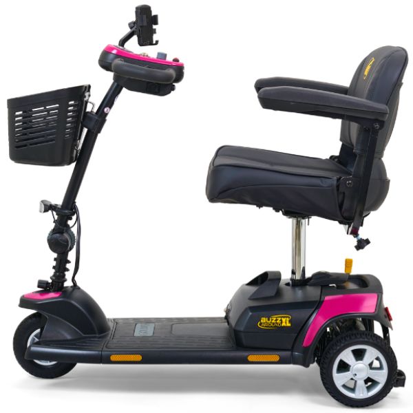 Golden Technologies Buzzaround XL 3-Wheel Mobility Scooter - Lightweight & Portable Electric Scooter for Adults & Seniors - Ideal for Shopping, Travel & Outdoor Activities