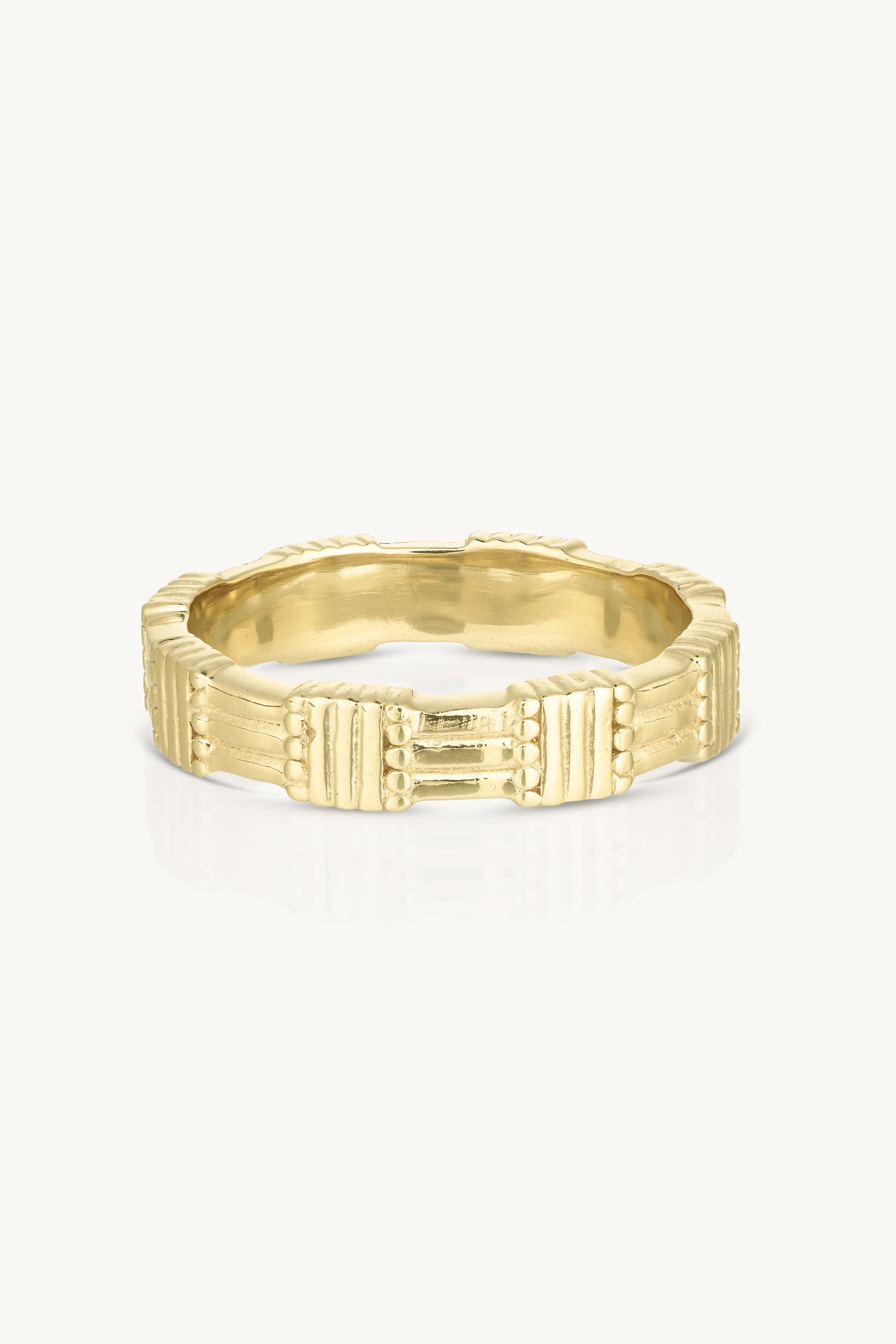 Elegant Vector Gold Ring for Women - 14K Solid Gold Minimalist Ring - Perfect for Everyday Wear, Gift Giving & Special Occasions