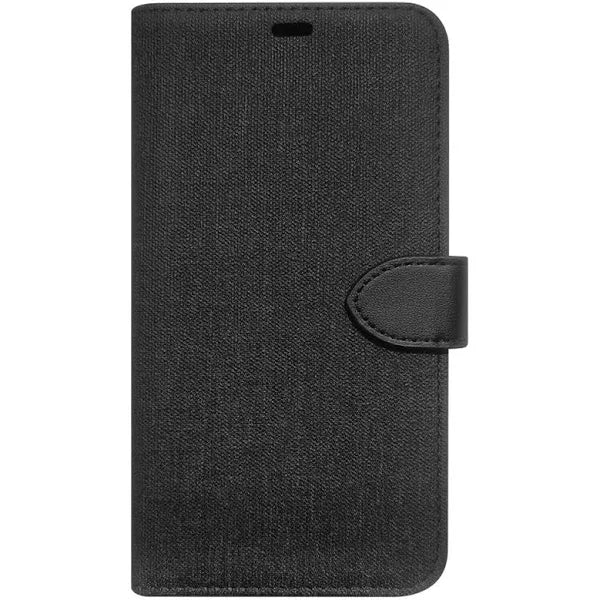 iPhone 14 Pro Max Wallet Case - Slim Protective Cover with Card Holder (Black & Blue) - Perfect for Everyday Use, Travel & Business
