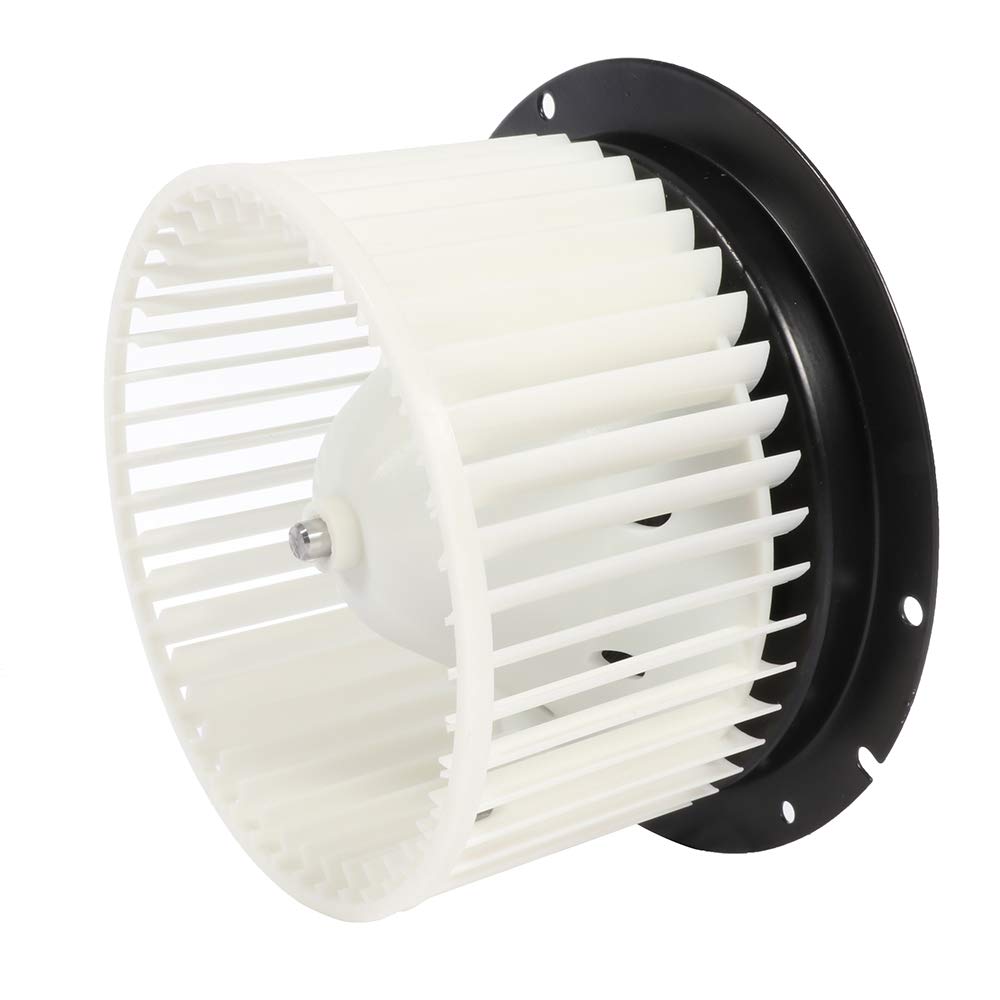 CCiyu HVAC Heater Blower Motor with Wheel Fan Cage - OEM Replacement AC Blower Motor Compatible with 2002-2005 Ford Thunderbird & 2000-2006 Lincoln LS - Perfect for AC System Repair & Maintenance