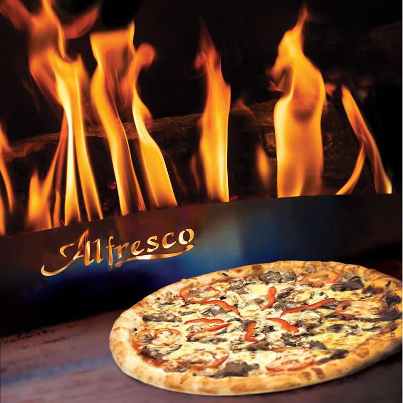 Outdoor Countertop Gas Pizza Oven - AXE PZA NG - Portable & Professional for Backyard, Patio, and Camping - Perfect for Home Chefs & Outdoor Cooking Enthusiasts