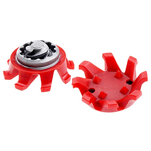 Non-Brand Golf Shoe Spikes Replacement - 12 Pack Metal Cleats for Golf Shoes - Easy Installation Traction Spikes - Perfect for Wet Grass & Course Conditions