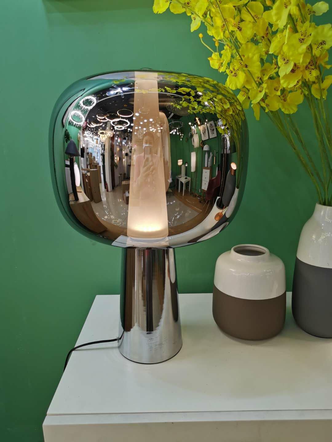 Modern Dusk to Dawn Table Lamp with Auto Sensor - Perfect for Bedroom, Living Room & Office Night Light