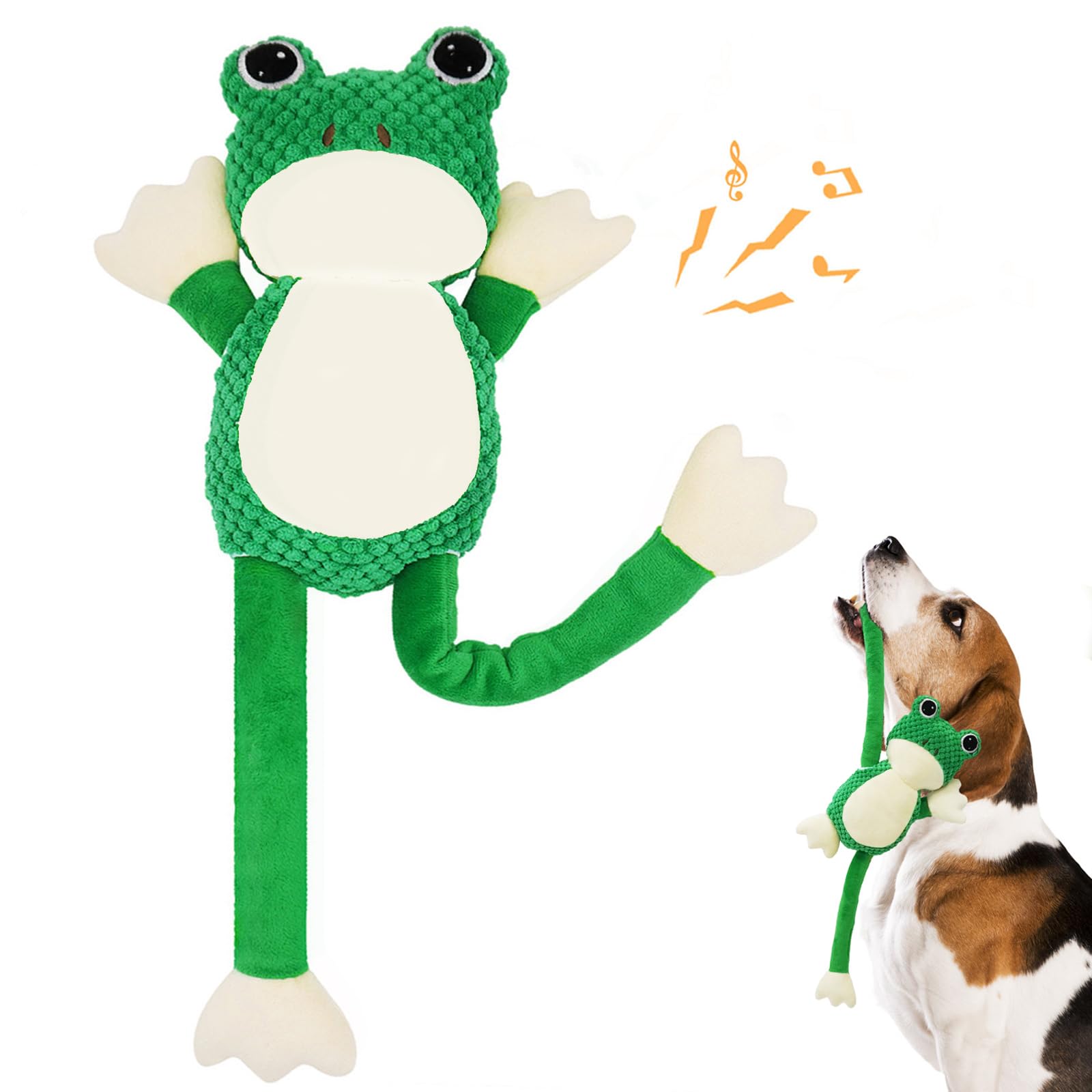 WinTour Durable Puppy Toys for Small & Large Dogs - Interactive Squeaky Chew Toys, Tug of War Rope Toy for Aggressive Chewers (Non-Indestructible) - Perfect for Playtime, Training & Keeping Dogs Busy Indoors/Outdoors