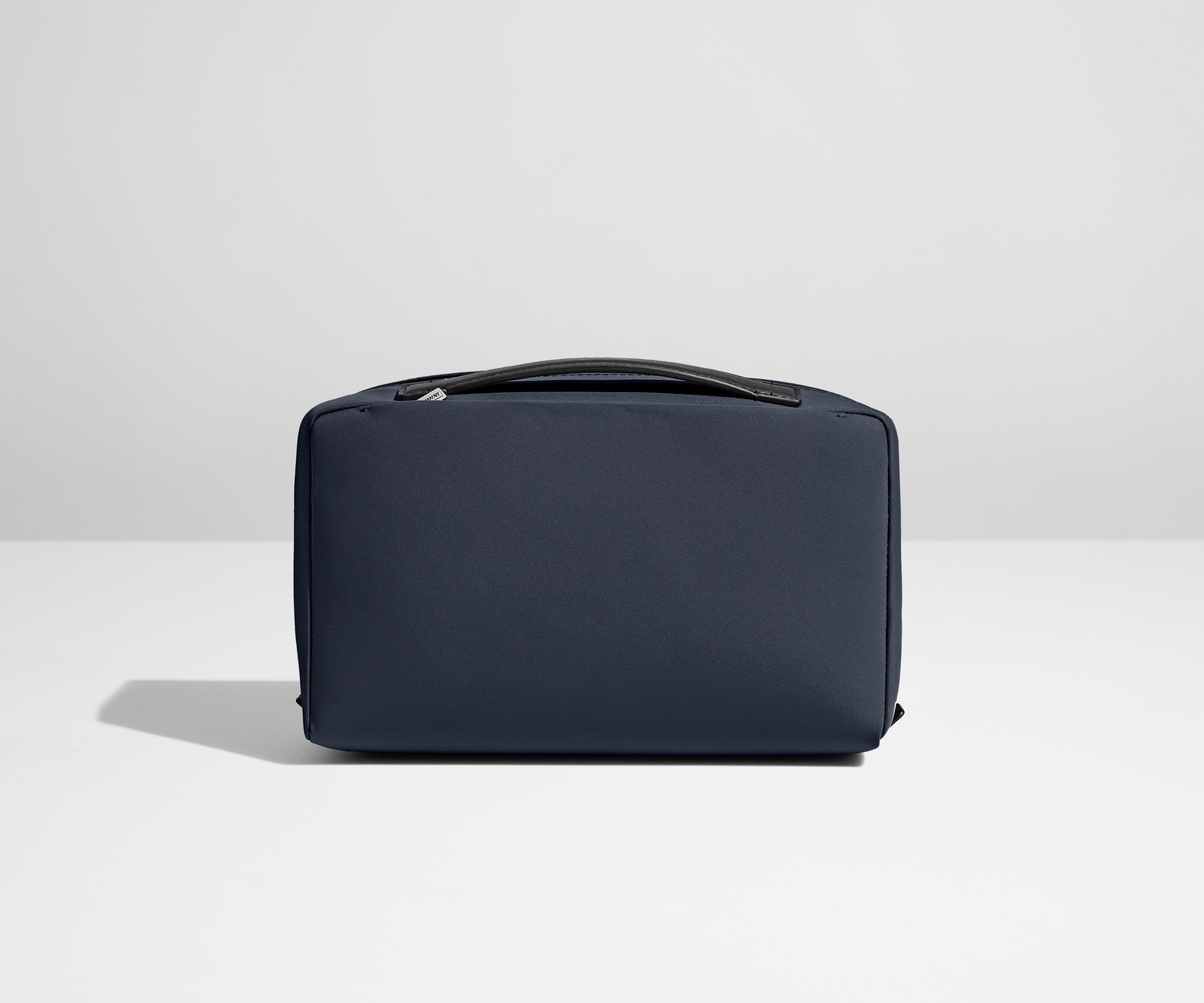Premium Large Navy Blue Toiletry Bag for Travel - Waterproof Cosmetic Organizer with Hanging Hook for Bathroom, Gym & Weekend Getaways