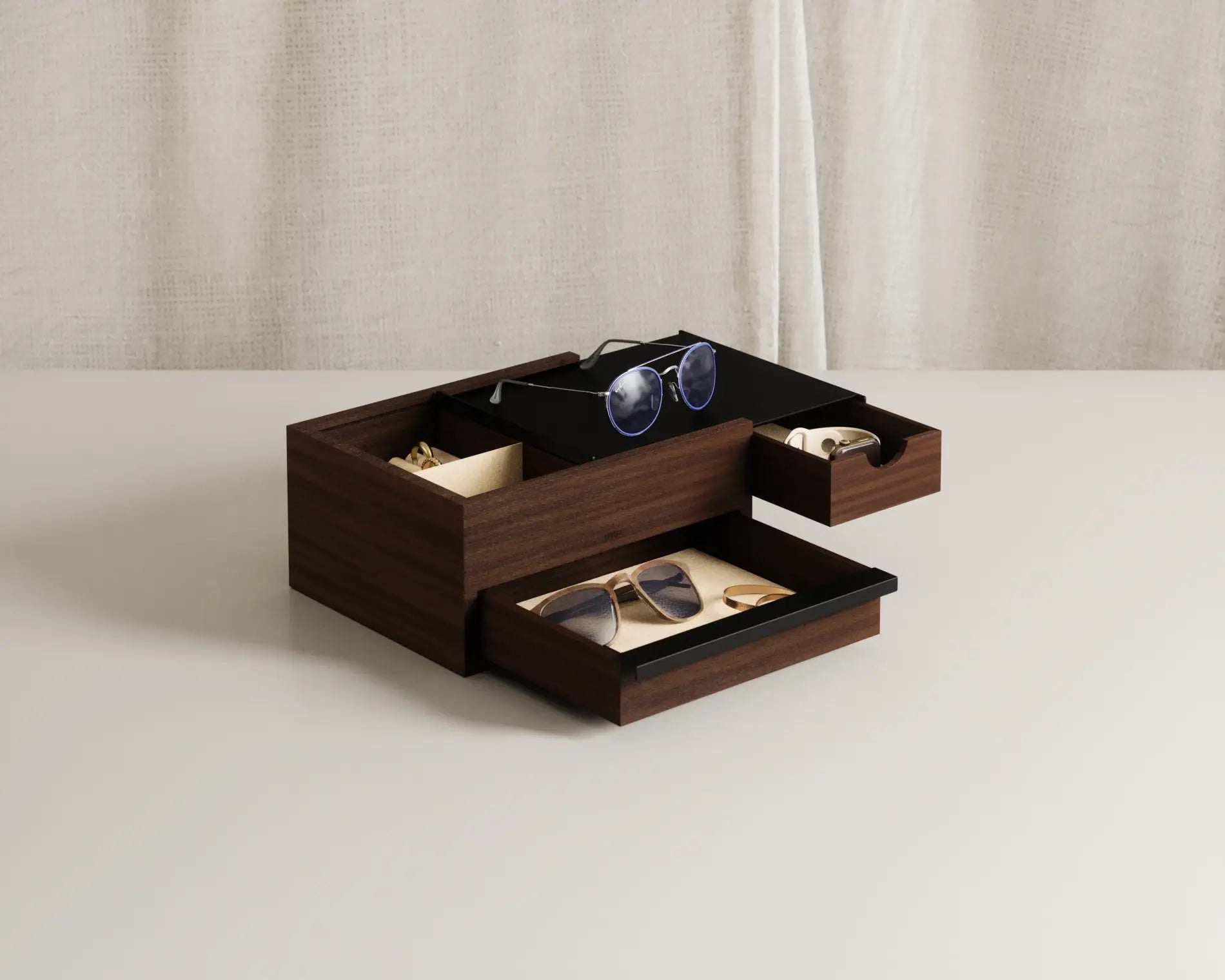 Stowit Foldable Storage Box with Lid - Space Saving Organizer for Closet, Home, Office & Travel - Perfect for Clothes, Toys, Books & More