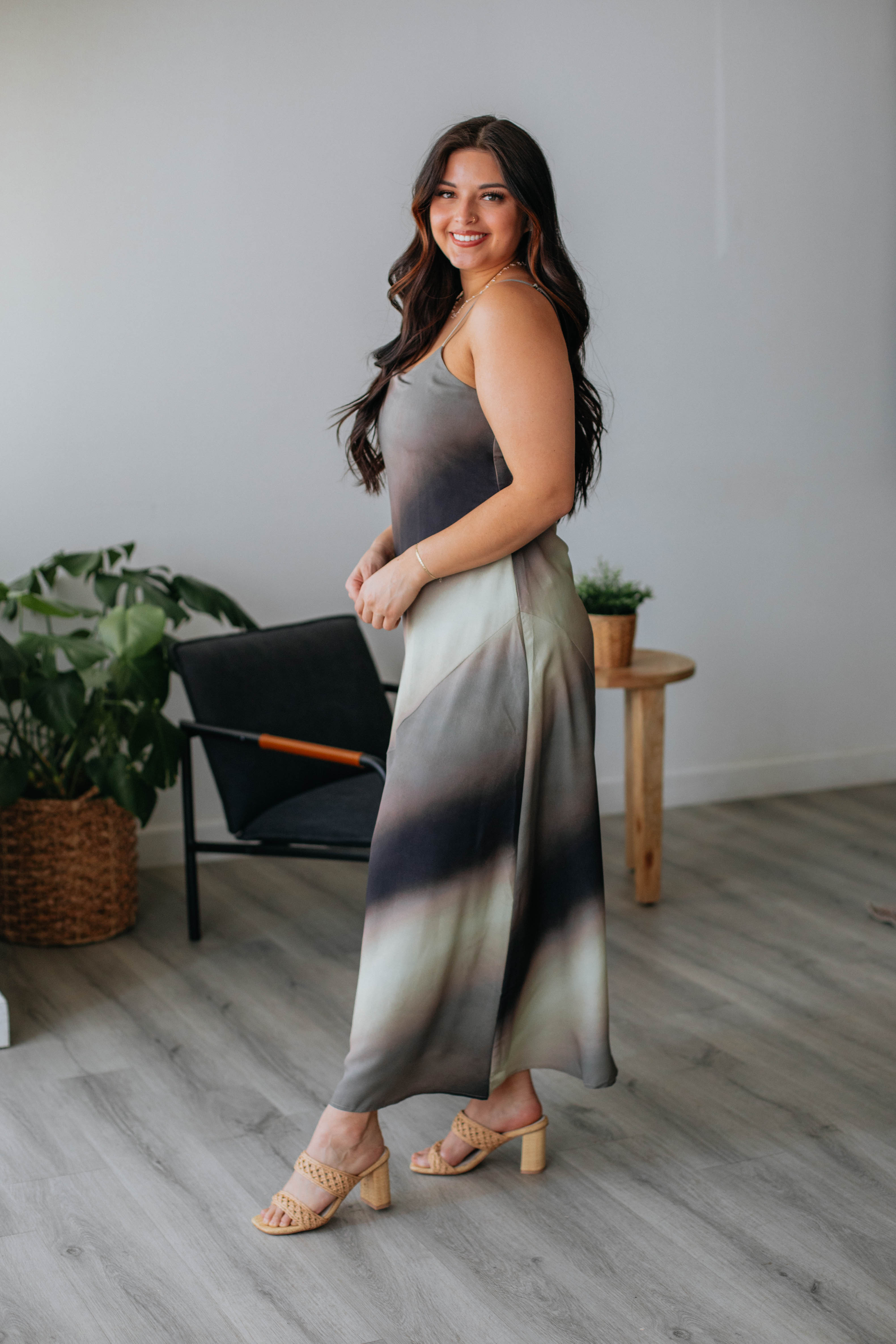 Indri Maxi Dress for Women - Flowy Long Summer Dress with Pockets, Boho Chic Beach Dress for Vacation, Party, and Casual Wear