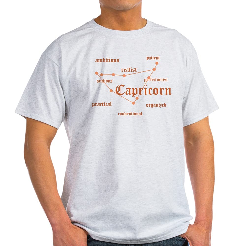 Capricorn Zodiac T-Shirt - 100% Cotton Comfortable White Tee for Men & Women | Perfect for Casual Wear, Gifts & Astrology Lovers