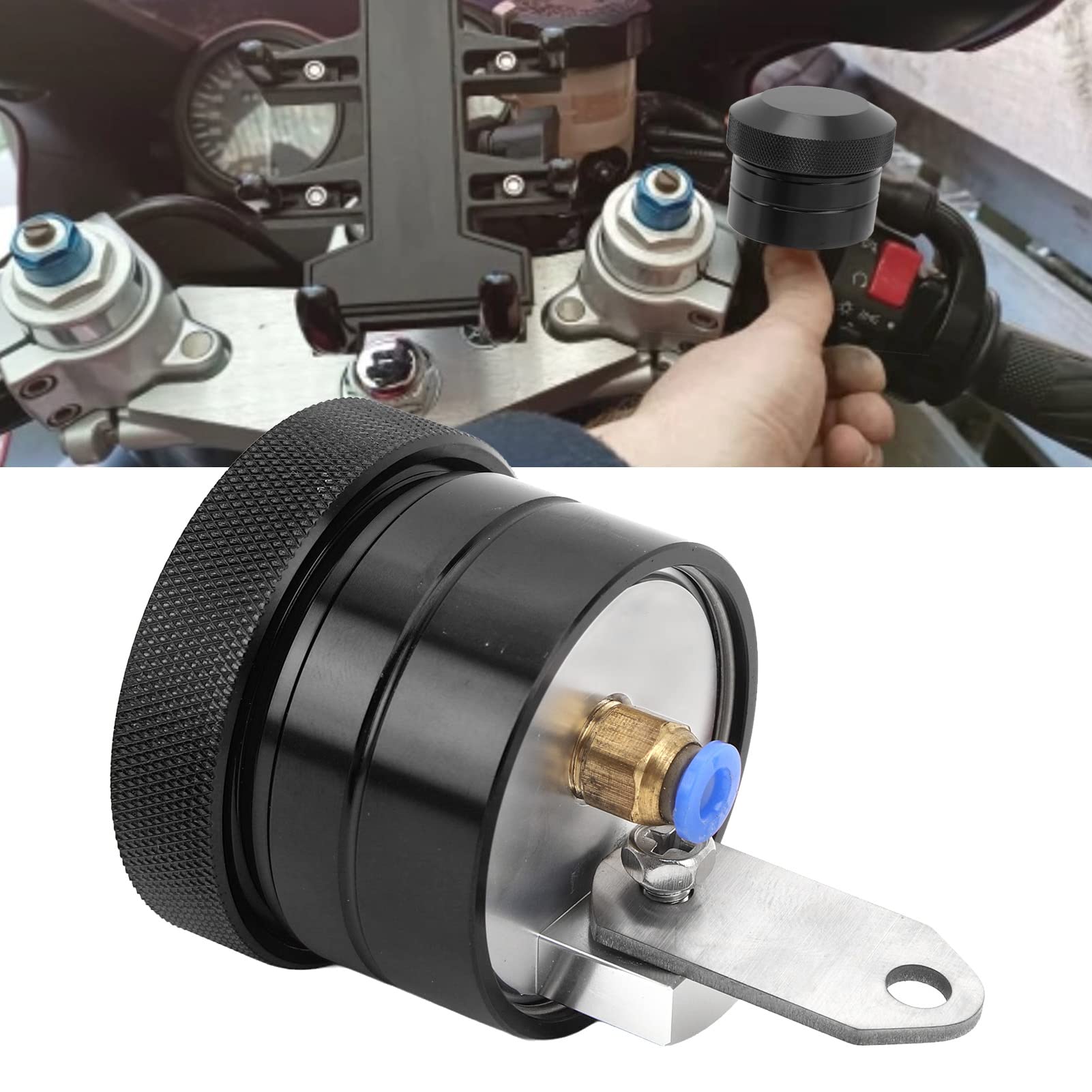 Aramox Motorcycle Chain Oiler - Black for Suzuki | Durable Lubrication System for Smooth Rides