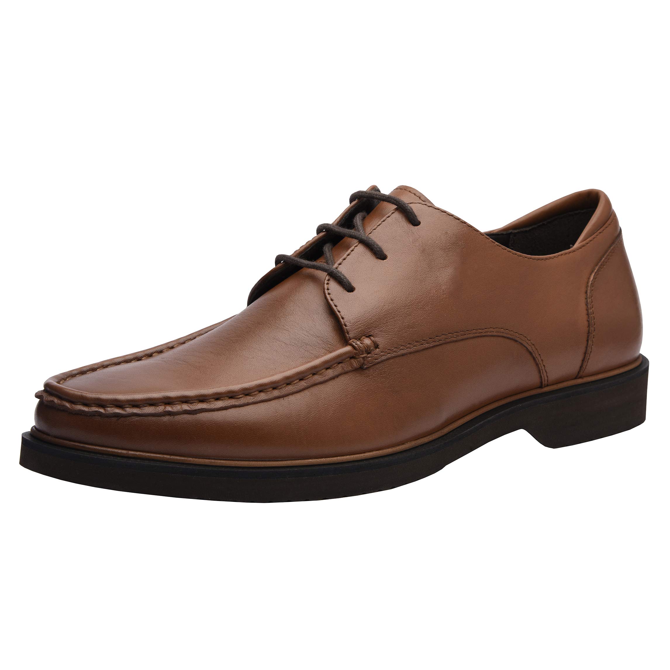 ALLONSI Genuine Leather Wingtip Oxford Dress Shoes for Men - Handcrafted Detailing, Lightweight Sole & Premium Comfort - Perfect for Work, Business Meetings & Formal Occasions