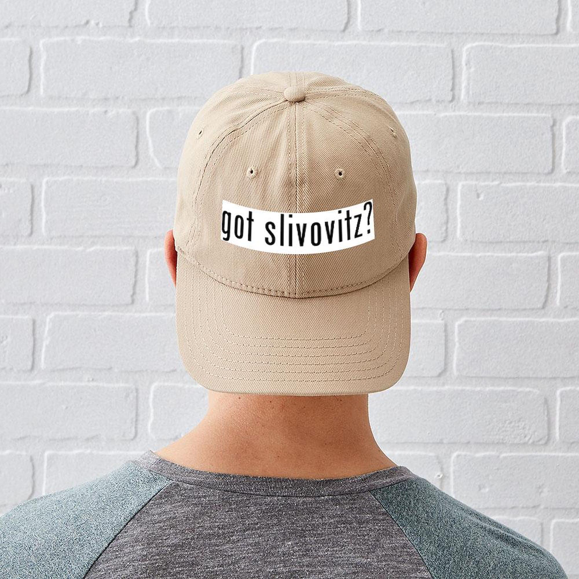 Slivovitz Adjustable Baseball Cap - Perfect for Bars & Festivals
