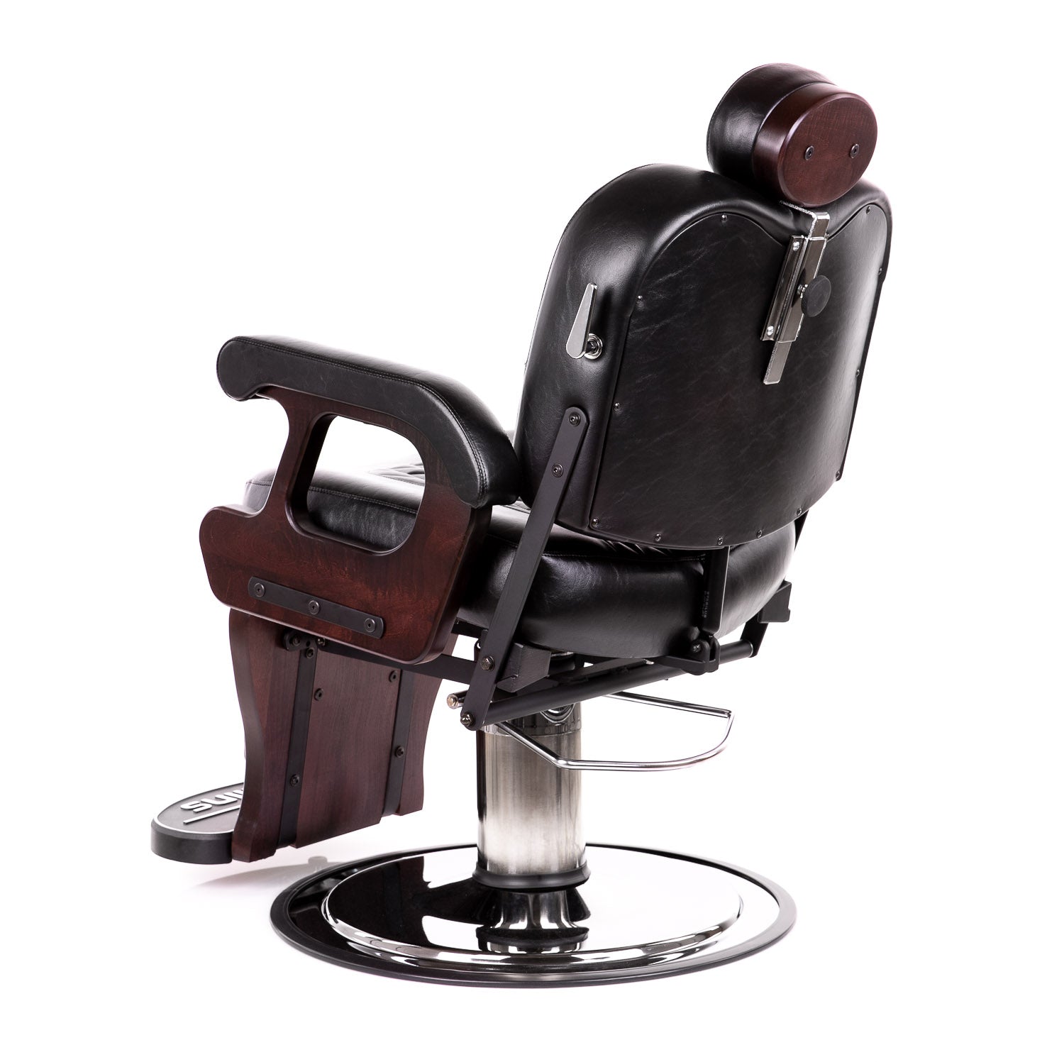 Commander II Professional Barber Chair - Heavy Duty Hydraulic Salon Chair for Hairdressing & Styling - Perfect for Barbershops, Salons & Home Use