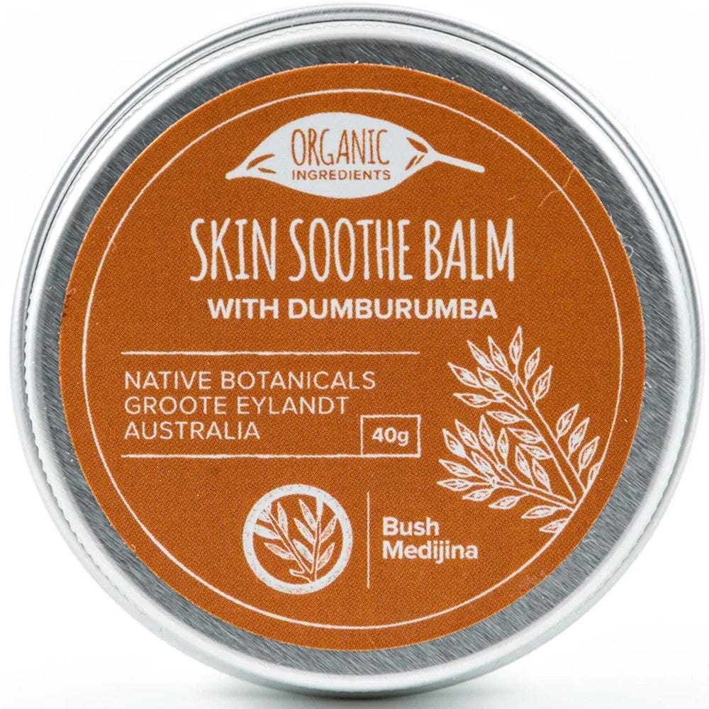 Bush Medijina Skin Soothe Balm with Dumburumba - 40g Natural Healing Balm for Dry, Irritated Skin - Perfect for Eczema, Psoriasis & Daily Moisturizing