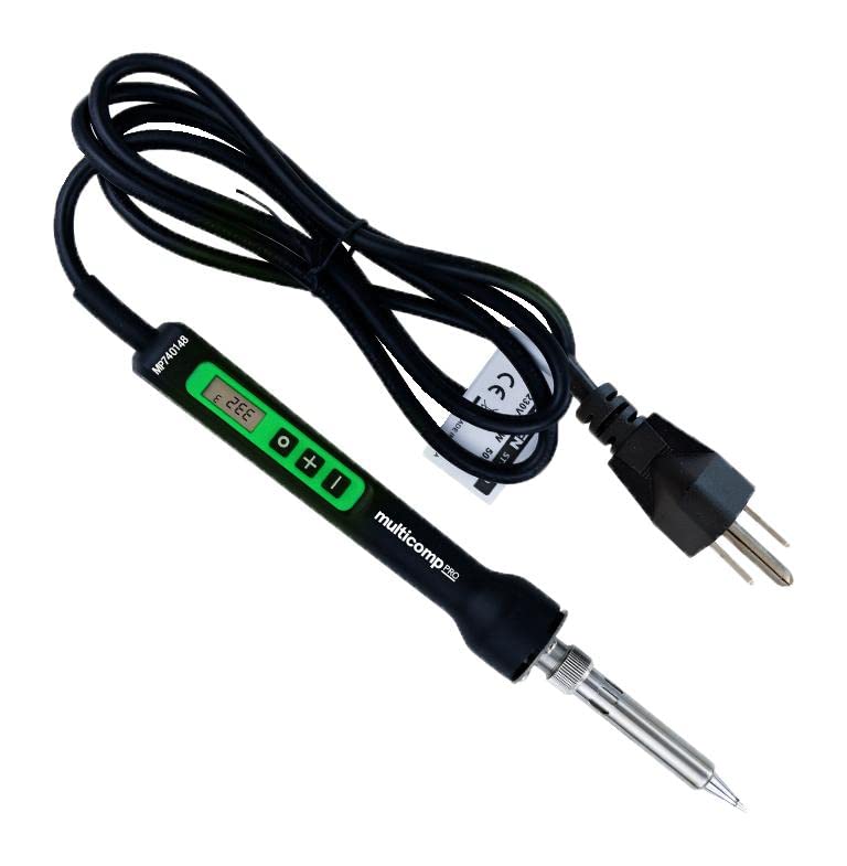 150W Digital Soldering Iron Kit with Adjustable Temperature & US Plug - Perfect for Electronics Repair, DIY Projects & Home Use
