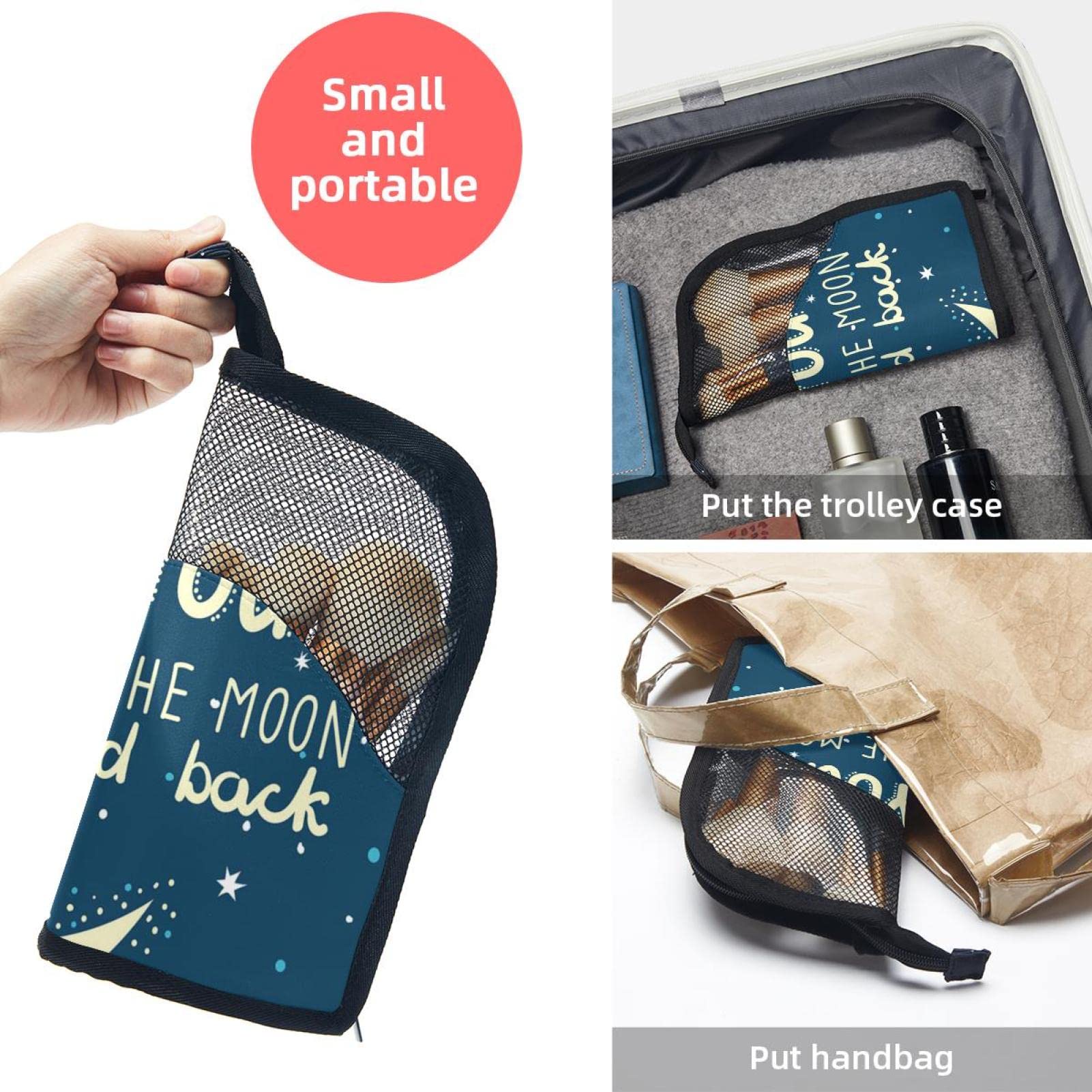 12-Piece Makeup Brush Organizer Bag Set - Portable Cosmetic Brush Holder Case with 