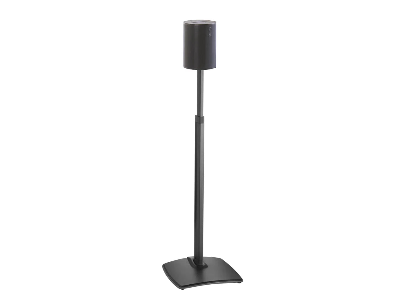 Sanus WSSE1A1 Wall Mount Speaker Stands - Heavy Duty Adjustable Height for Home Theater & Studio Speakers (Pair) - Perfect for Surround Sound, Bookshelf & Floor Standing Speakers