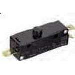 35-461 SPDT Snap Action Switch with Plunger, Quick Connect, 15A 250VAC, 5.56N Force, Screw Mount (10-Pack) - Perfect for Industrial Controls, Appliances, and Automation Systems