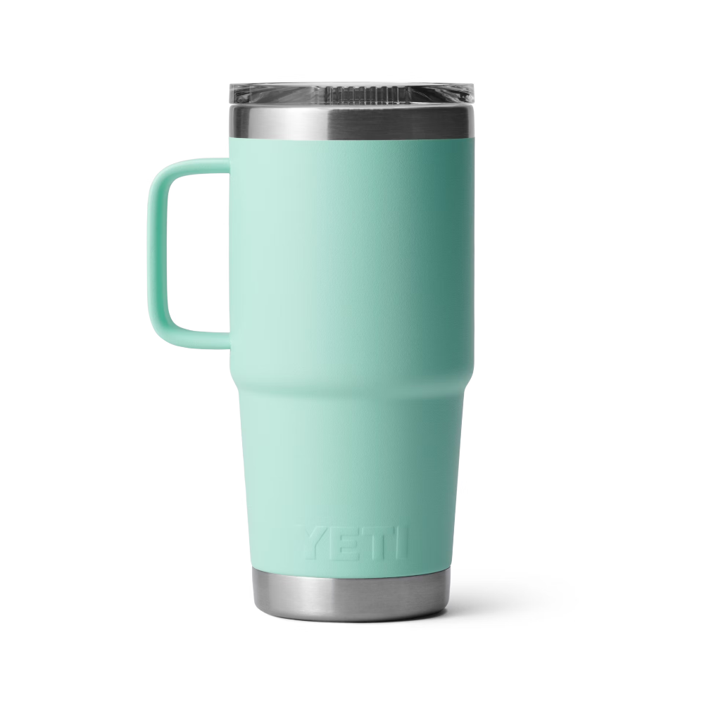 20 oz Rambler Travel Mug with Stronghold™ Lid - Leak-Proof Insulated Stainless Steel Tumbler for Coffee, Tea & Hot/Cold Drinks - Perfect for Commuting, Camping & Outdoor Adventures