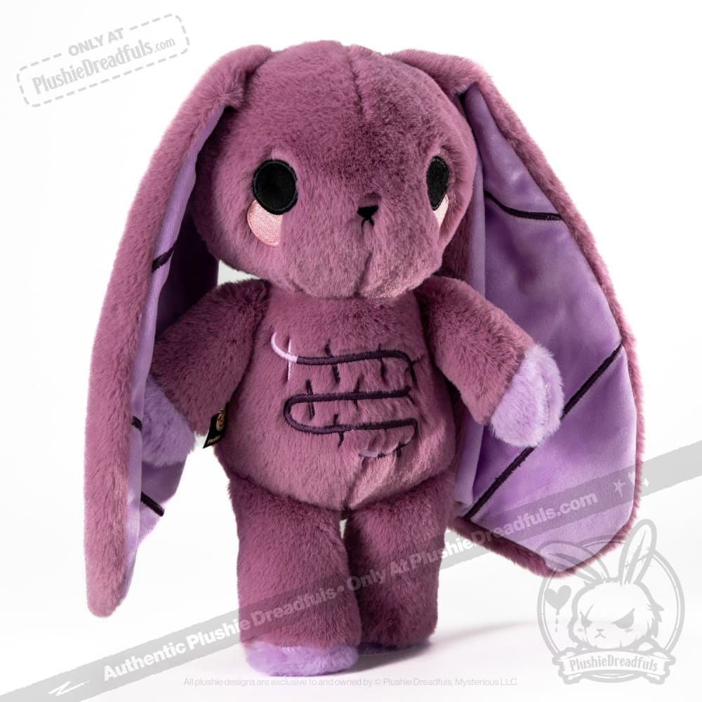 Plushie Dreadfuls Ulcerative Colitis Rabbit - Soft Stuffed Animal Toy for IBD Awareness, Comfort & Support | Perfect Gift for Patients, Caregivers & Medical Professionals