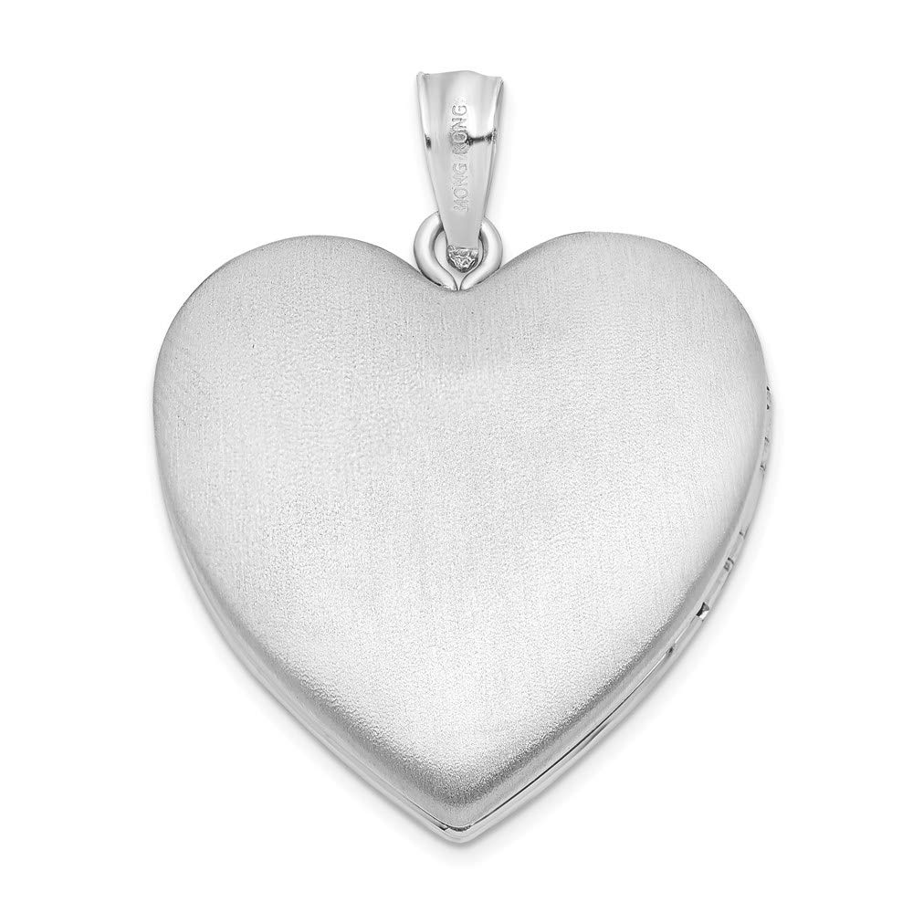 Sterling Silver Heart Locket for Family - Elegant Gift