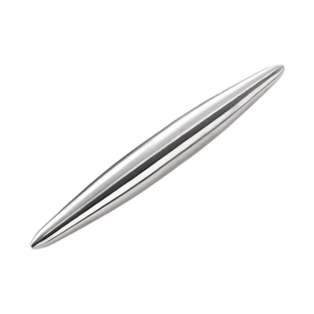 Gazechimp Solid Stainless Steel Roller Pin for Baking Dumplings, Cookies & Pastries - Durable Kitchen Tool for Home Bakers & Professional Chefs - Perfect for Dough Rolling, Cookie Making & Pastry Preparation
