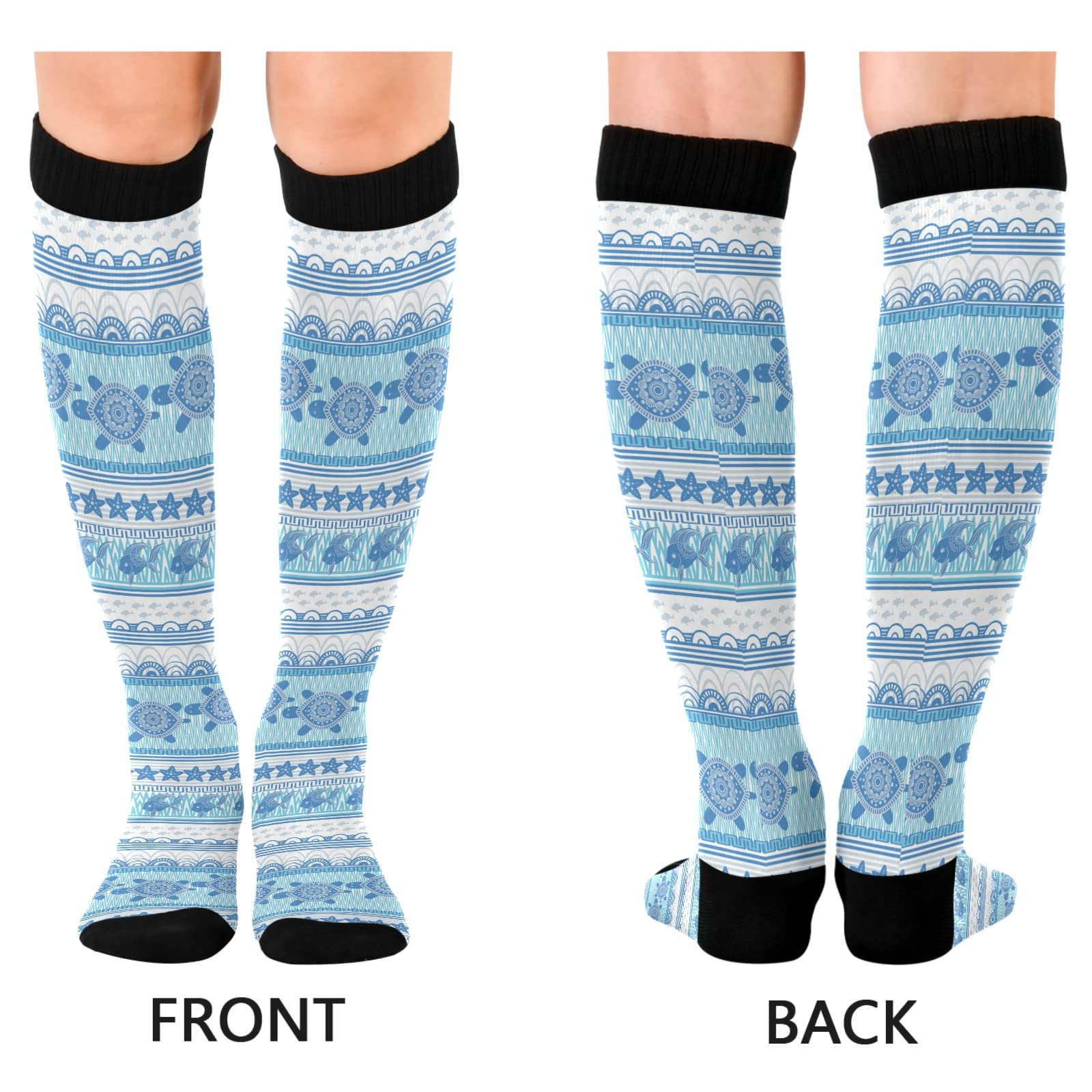 Best Compression Socks for Women & Men - Medical Grade Support for Running, Cycling, Nursing & Travel - Improve Blood Circulation & Reduce Swelling (Perfect for Athletes, Nurses & Frequent Flyers)