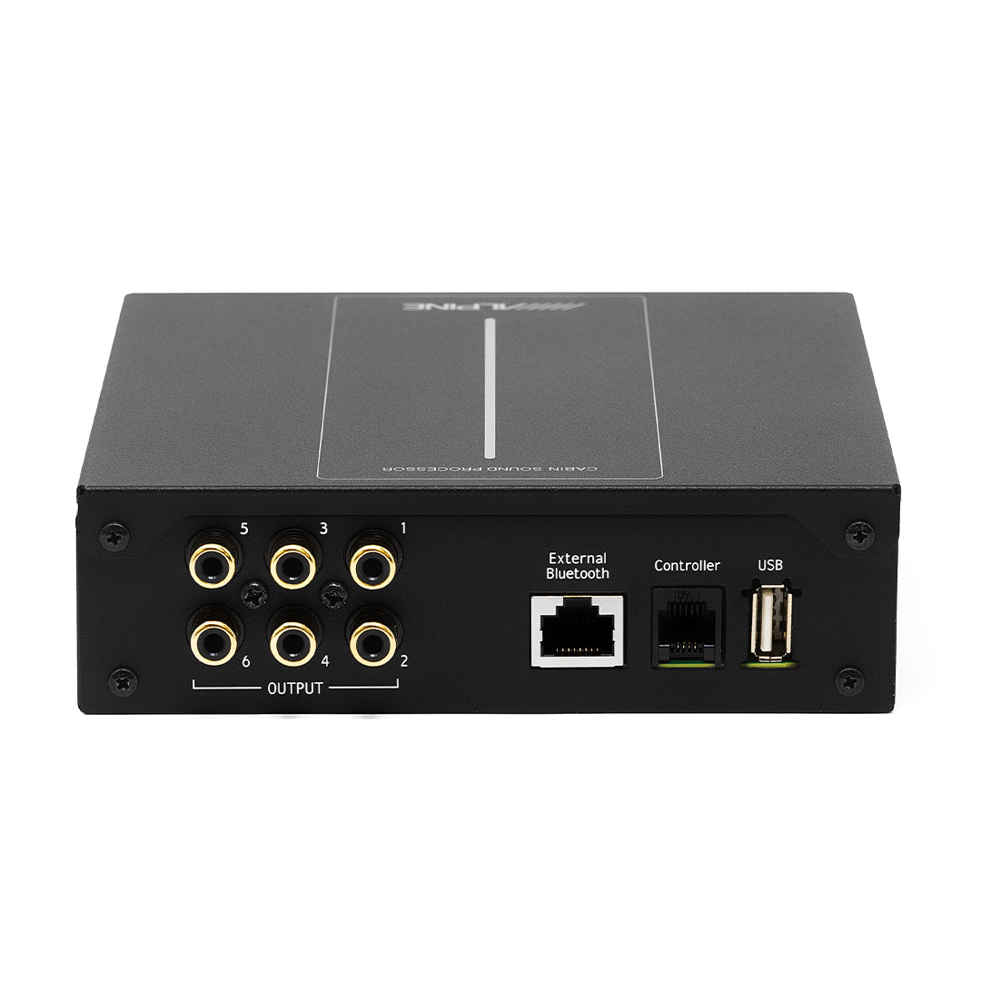 Alpine PXE C60 60 Channel Car Audio Sound Processor with OPTIM™6 Auto Tuning - Premium DSP for Enhanced In-Car Audio Experience | Perfect for Car Audio Upgrades & Custom Sound Systems