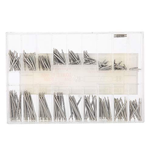 18 Sizes Watchband Spring Bars (8-25mm) - 270Pcs Stainless Steel Watch Repair Kit for Watchmakers & DIY
