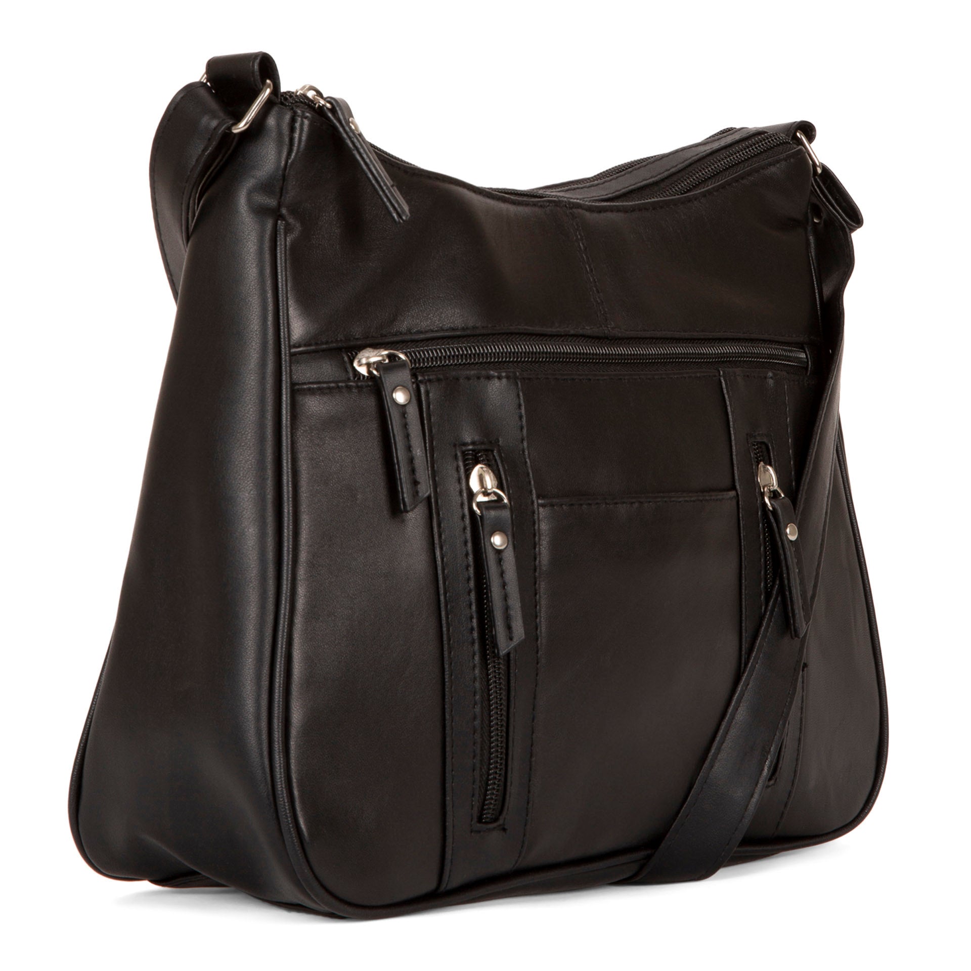 RFID Blocking Leather Crossbody Bag - Anti-Theft Travel Purse for Women, Secure & Stylish for Shopping, Commuting & Daily Use