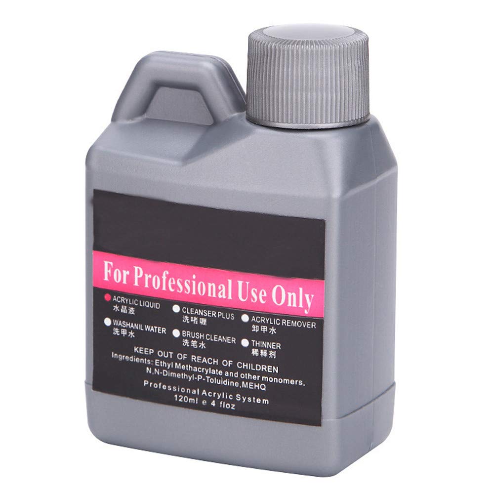 120ml Acrylic Liquid for Nail Art & Tips - Professional Nail Care Solution