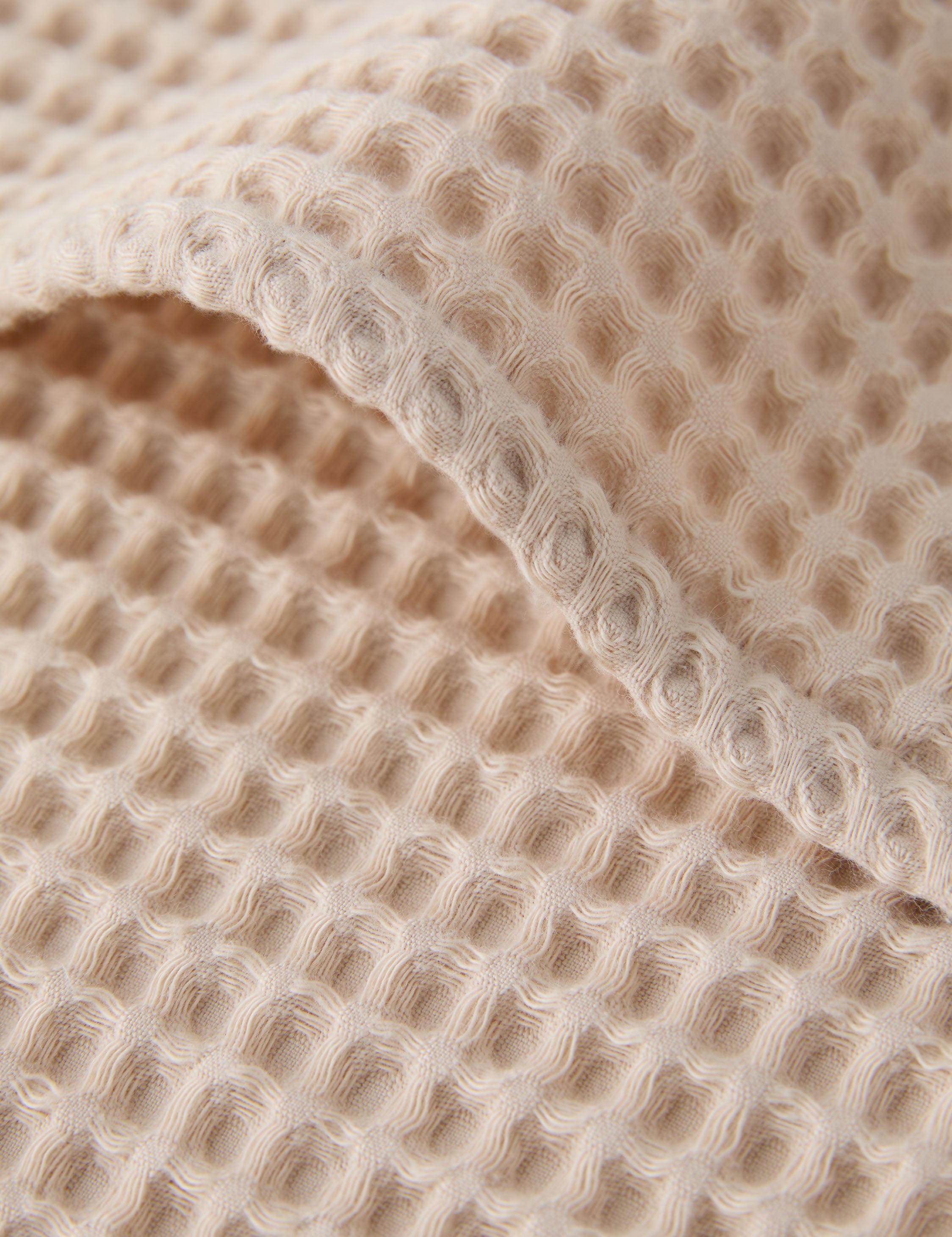 Bexley Organic Cotton Waffle Towel - Ultra Soft & Absorbent Bath & Beach Towel for Spa, Pool, Gym & Travel