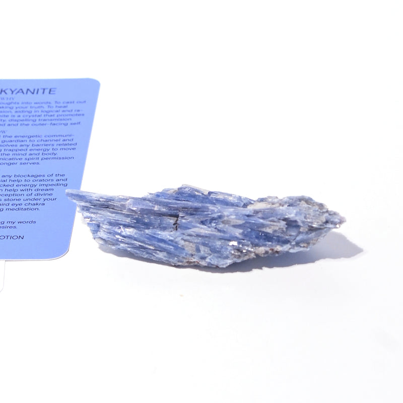 Natural Blue Kyanite Crystal - Healing Stone for Chakra Balancing & Meditation | Perfect for Energy Work, Jewelry Making & Home Decor