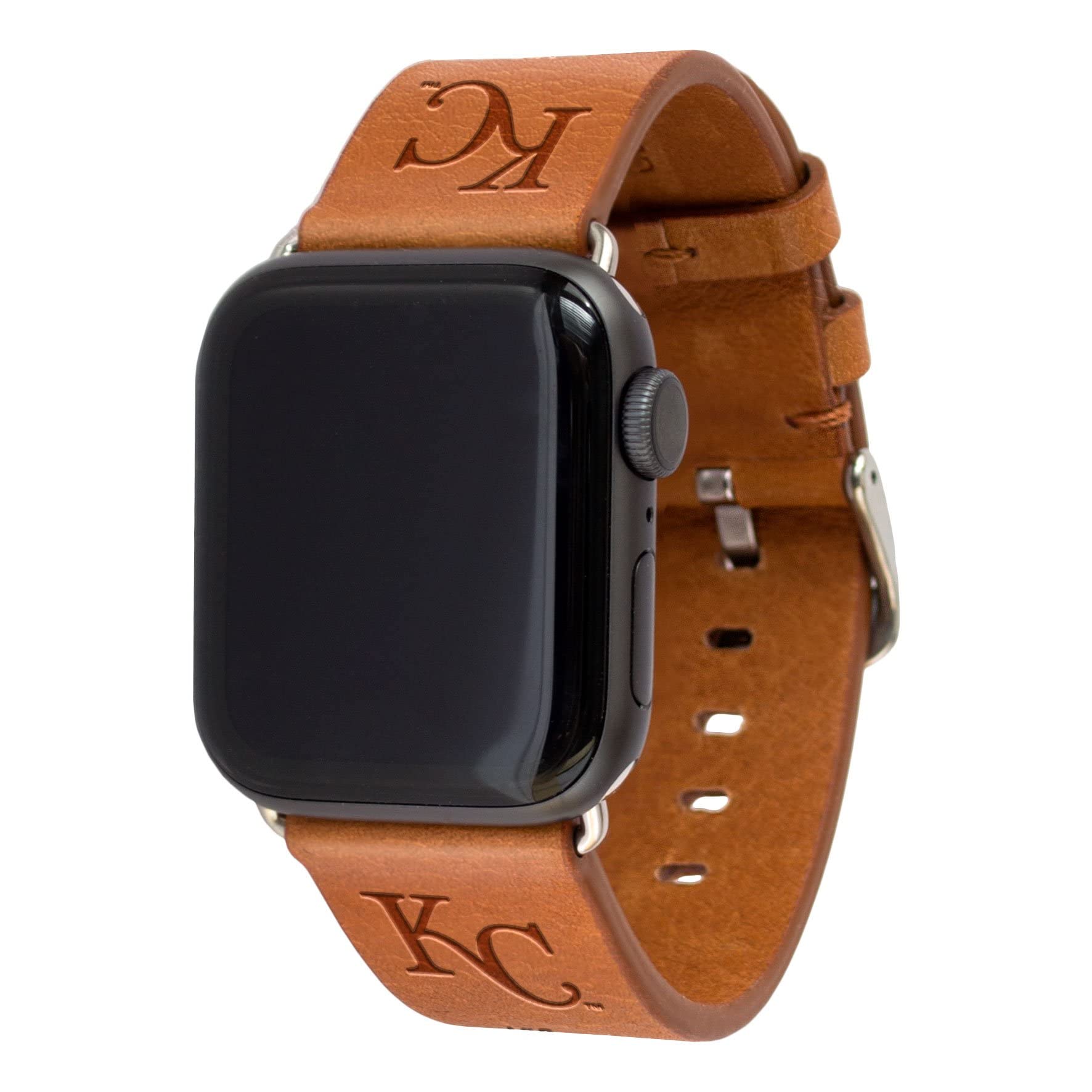 Premium Leather Band for Apple Watch - Kansas City Royals Game Time Edition - Perfect for Sports Fans & Game Day Accessories