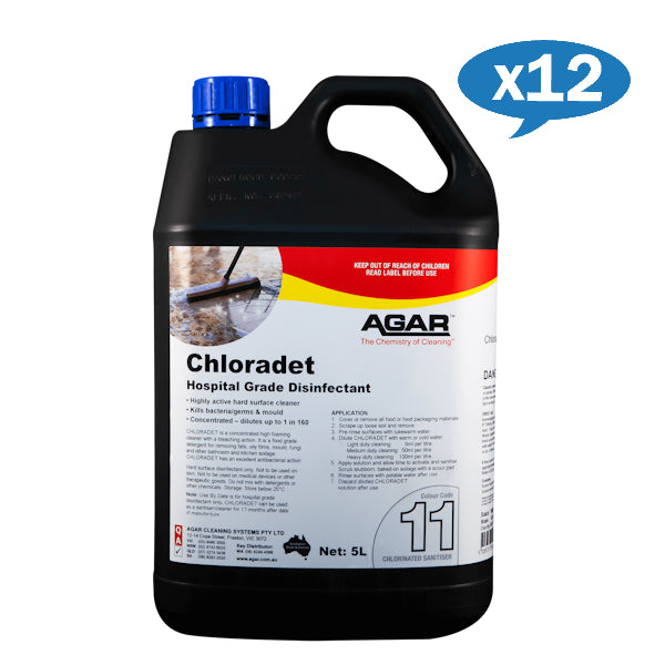 Wholesale Agar Chloradet Thick Bleach - High Concentration Disinfectant for Laundry, Cleaning & Sanitizing - Ideal for Home, Restaurant, and Commercial Use