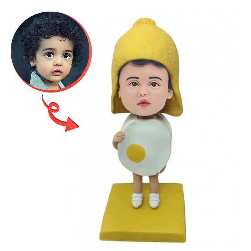 Custom Funny Baby Bobblehead - Personalized Caricature Figurine for Birthdays, Baby Showers & Nursery Decor | Unique Gift for New Parents & Grandparents
