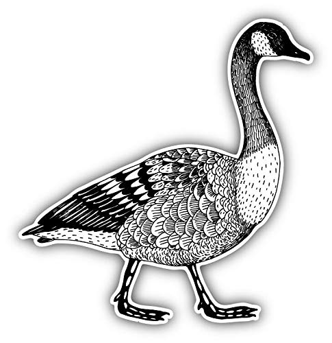 50 Pack Goose Sketch Art Stickers for Scrapbooking, DIY Crafts, Bullet Journals & Home Decor - Perfect for Kids Art Projects, Planner Decoration & Creative Gift Wrapping