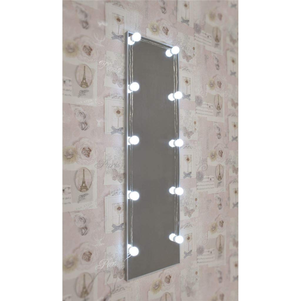 Lyyt Dimmable LED Mirror Lights - Adjustable Vanity Lighting for Bathroom, Makeup, Shaving & Salon - Energy Efficient & Waterproof