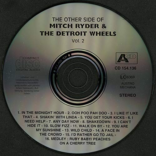 Mitch Ryder & The Detroit Wheels Vol. 2 - Classic Rock Album | Greatest Hits Collection | Perfect for Road Trips & Retro Music Lovers