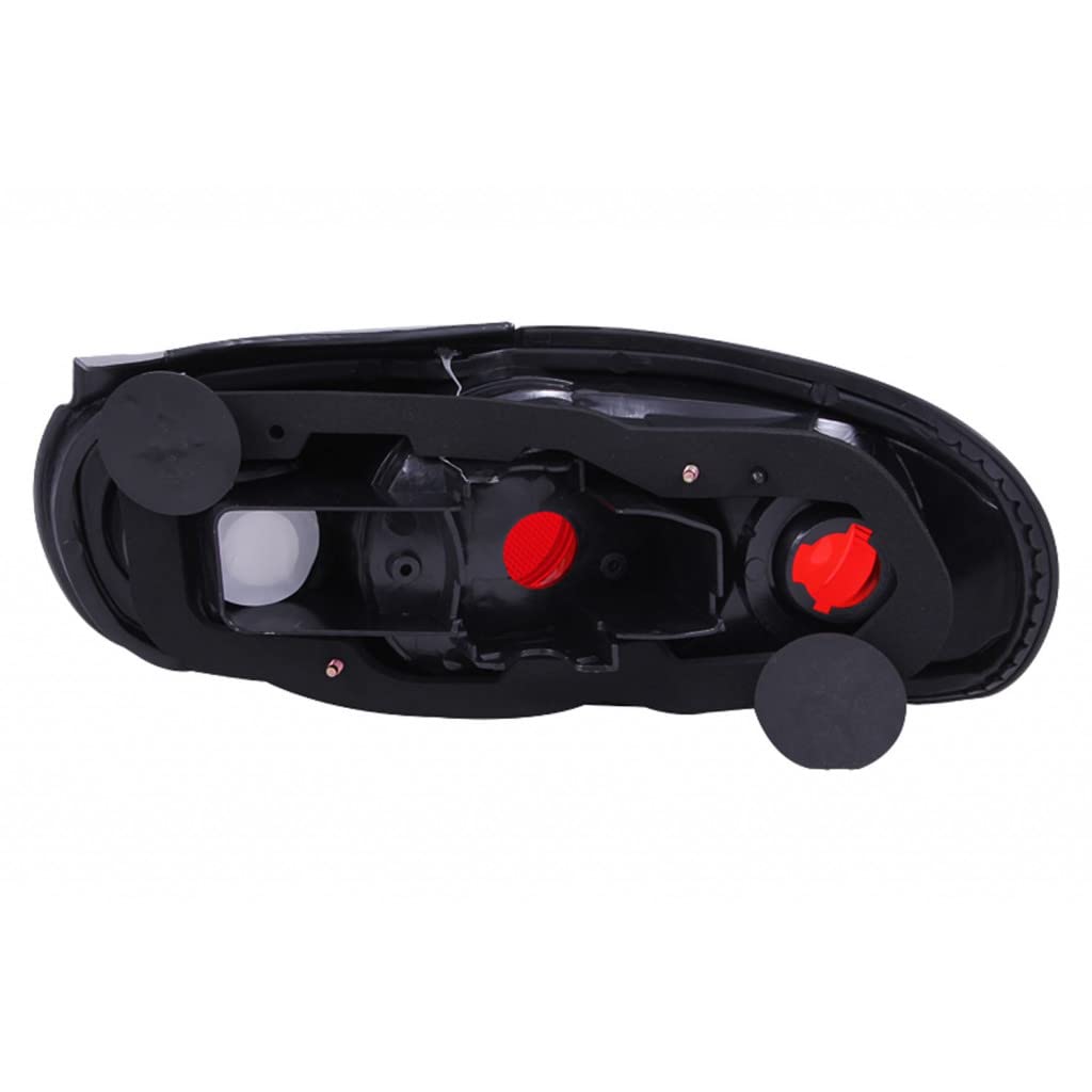 ANZO Chrome Tail Lights for 1990-1997 Mazda Miata MX-5 | Replacement LED Brake Lights | Perfect for Night Driving & Car Customization
