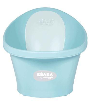 BEABA X Shnuggle Baby Bathtub - Soft & Ergonomic Newborn to Toddler Bathing Tub for Safe & Comfortable Bath Time | Perfect for Nursery, Home & Travel Use