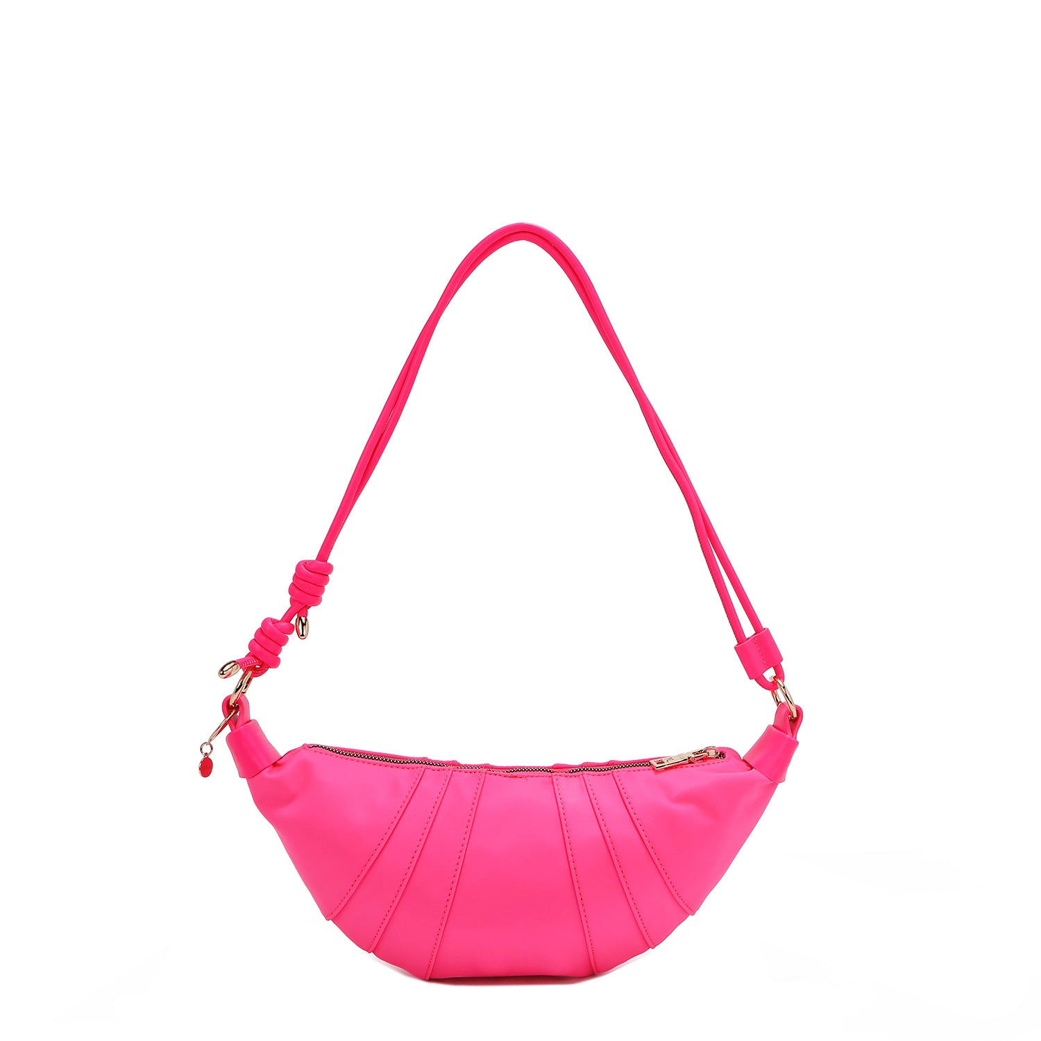 Color Patch Croissant Bag - Stylish & Trendy Shoulder Bag for Women - Perfect for Work, Travel & Everyday Use